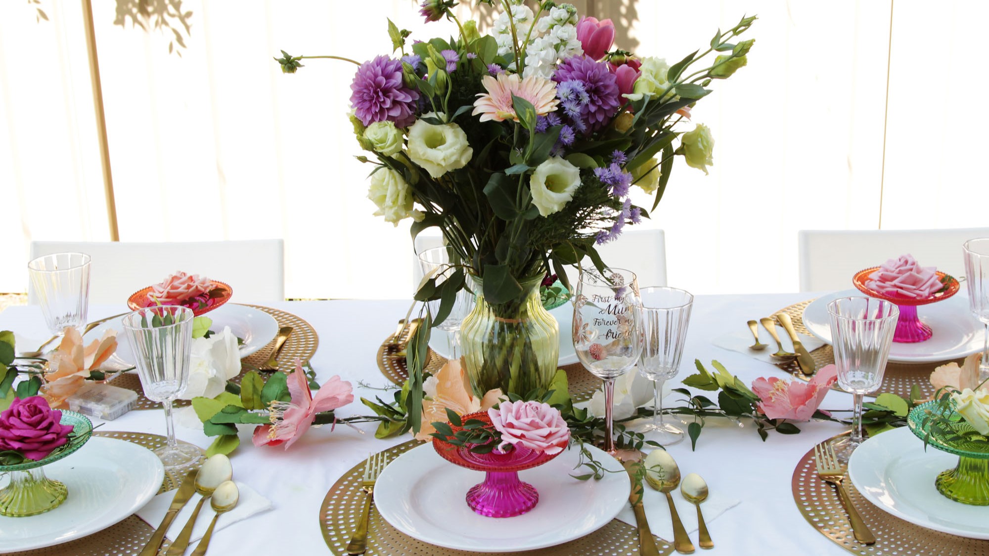 Mother's Day Table Setting