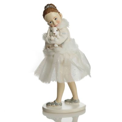 Ballerina and Bunny Ornament Whole product