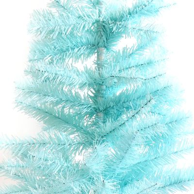Blue Easter Tinsel Tree