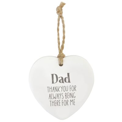 Dad Hanging Heart Gift Tag