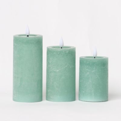 Green Flameless LED Candle 