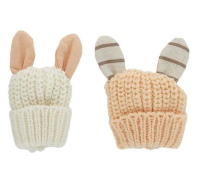 Knitted Bunny Egg Warmer - Set of 2