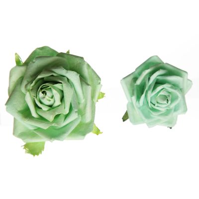 Mint Green Handmade Paper Flower Rose - Small and Medium Packs
