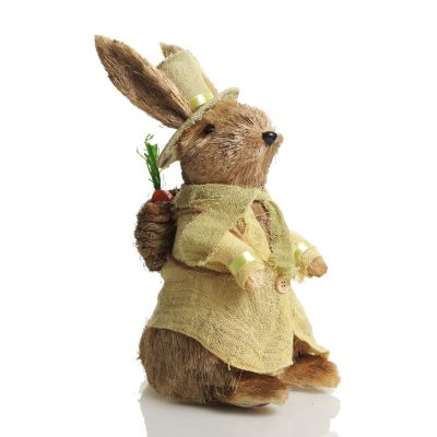 Mr Huckleberry Natural Straw Bunny