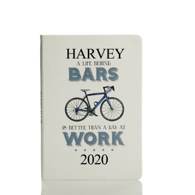  Personalised A5 Sports Notebook - Cycling