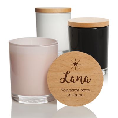 Personalised Inspirational Scented Soy Candle