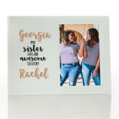 Personalised Photo Frame - Awesome Sister