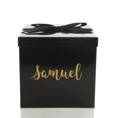 Personalised Gift Box with Bow - Single Name