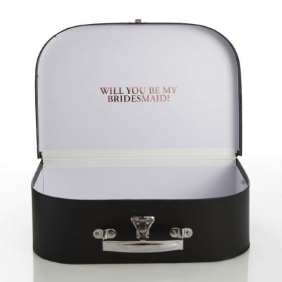 Personalised Bridesmaid Suitcase Keepsake Box