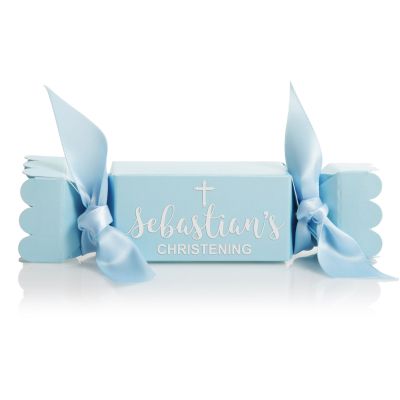 Personalised Blue Bon Bon Gift Box