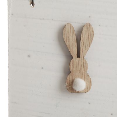 Personalised Easter Wood Plaque