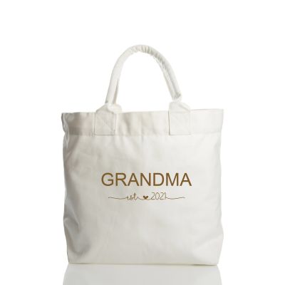 Personalised Grandma est Canvas Deck Bag