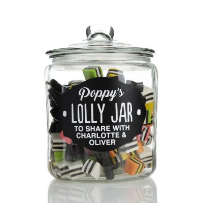 Personalised To Share Large Lolly Jar