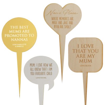 Personalised Mothers Day Message Pick