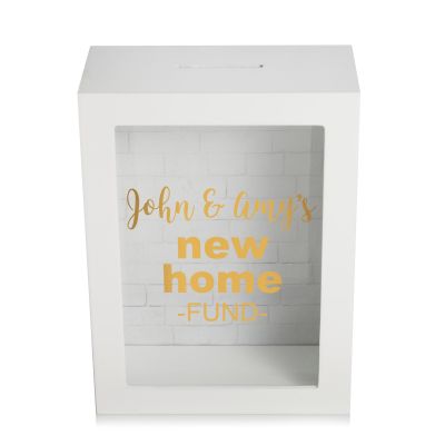

Personalised New Home Fund Money Box