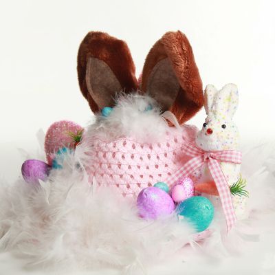 Personalised Pink Cowboy Easter Hat