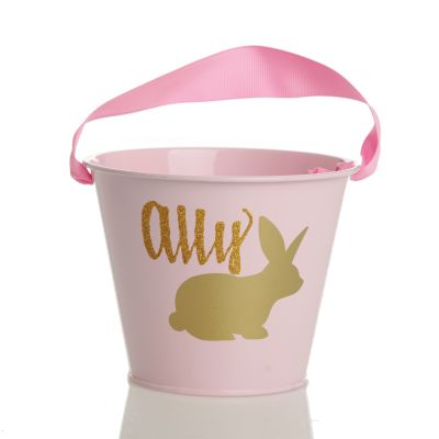 Personalised Pink Baby Girl First Easter Hunt Pack