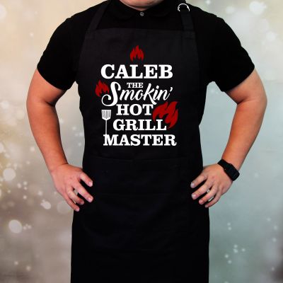 Personalised Smokin Hot Grill Master Apron