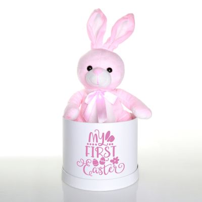 Pink Bonny Plush Bunny Medium Easter Hamper