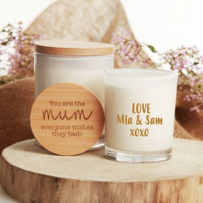 Personalised Mother's Day Scented Soy Candle - You Are The Mum