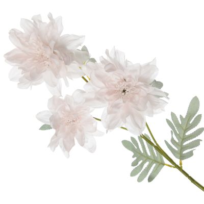 Soft Pink Dahlia Flower Trio Spray